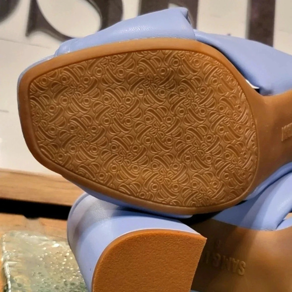 Sam & Libby Heel Sandals Sintectico Wmns Sz 8 - Picture 7 of 9